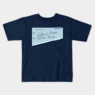 Note to self Kids T-Shirt